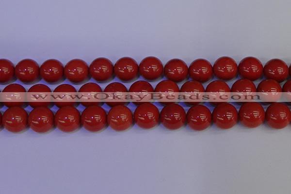 CRE327 15.5 inches 18mm round red jasper beads wholesale