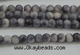 CRF435 15.5 inches 3mm round dyed rain flower stone beads wholesale