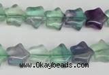 CRG04 15.5 inches 12*12mm star fluorite gemstone beads wholesale