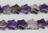 CRG12 15.5 inches 12*12mm star amethyst gemstone beads wholesale