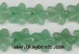 CRG15 15.5 inches 16*16mm star green aventurine gemstone beads