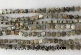 CRG35 15.5 inches 6mm flat star gemstone beads wholesale