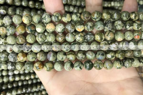 CRH570 15.5 inches 4mm round rhyolite gemstone beads wholesale