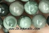 CRM202 15.5 inches 8mm round green mud jasper beads wholesale