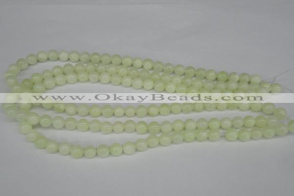 CRO110 15.5 inches 8mm round New jade beads wholesale