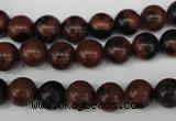 CRO126 15.5 inches 8mm round mahogany obsidian beads wholesale