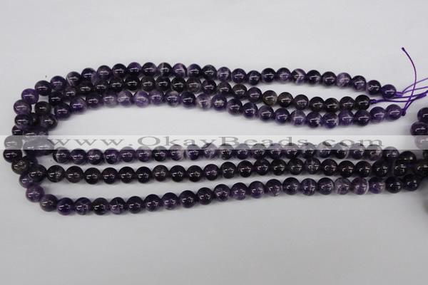 CRO150 15.5 inches 8mm round dogtooth amethyst beads wholesale