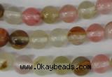 CRO158 15.5 inches 8mm round volcano cherry quartz beads wholesale