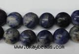 CRO231 15.5 inches 10mm round sodalite gemstone beads wholesale