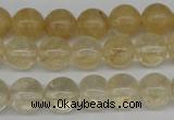 CRO255 15.5 inches 10mm round watermelon yellow beads wholesale