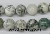 CRO300 15.5 inches 12mm round tree agate beads wholesale