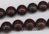 CRO318 15.5 inches 12mm round brecciated jasper beads wholesale