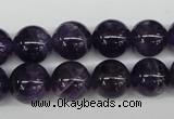 CRO337 15.5 inches 12mm round dogtooth amethyst beads wholesale