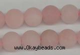 CRO342 15.5 inches 12mm round rose quartz beads wholesale