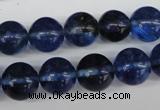 CRO371 15.5 inches 12mm round watermelon blue beads wholesale