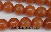 CRO391 15.5 inches 14mm round red aventurine beads wholesale