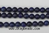 CRO46 15.5 inches 6mm round dyed lapis lazuli beads wholesale