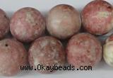 CRO496 15.5 inches 18mm round jasper gemstone beads wholesale