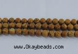 CRO555 15.5 inches 12mm round grain stone beads wholesale