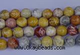 CRO860 15.5 inches 4mm round sky eye stone beads wholesale