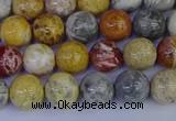 CRO862 15.5 inches 8mm round sky eye stone beads wholesale