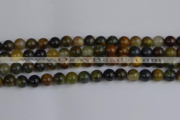 CRO905 15.5 inches 14mm round golden pietersite beads wholesale