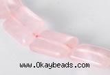 CRQ08 13*18mm rectangle A grade natural rose quartz beads