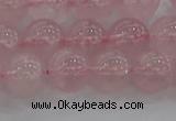 CRQ123 15.5 inches 10mm round natural rose quartz beads wholesale