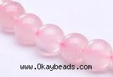 CRQ16 15.5 inches 10mm round natural rose quartz beads Wholesale