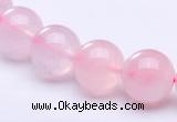 CRQ17 15.5 inches 12mm round natural rose quartz beads Wholesale