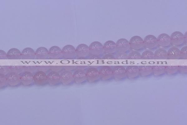 CRQ204 15.5 inches 12mm round Mozambique rose quartz beads