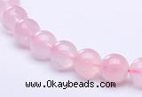 CRQ26 15.5 inches 6mm round natural rose quartz beads Wholesale