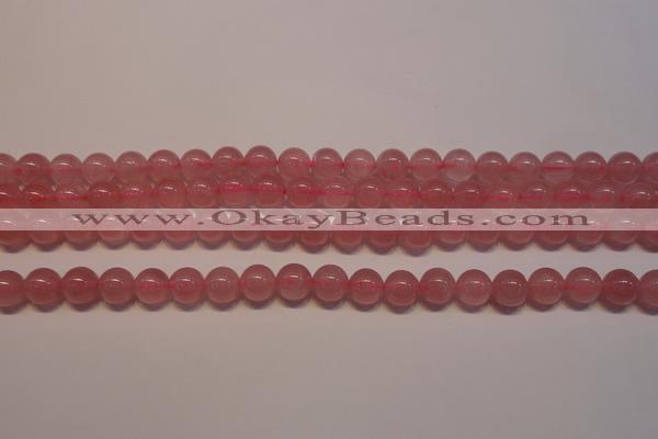 CRQ451 15.5 inche 6mm round A grade Madagascar rose quartz beads