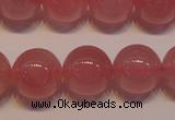 CRQ453 15.5 inche 10mm round A grade Madagascar rose quartz beads