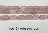 CRQ750 15.5 inches 13*18mm tube rose quartz beads wholesale