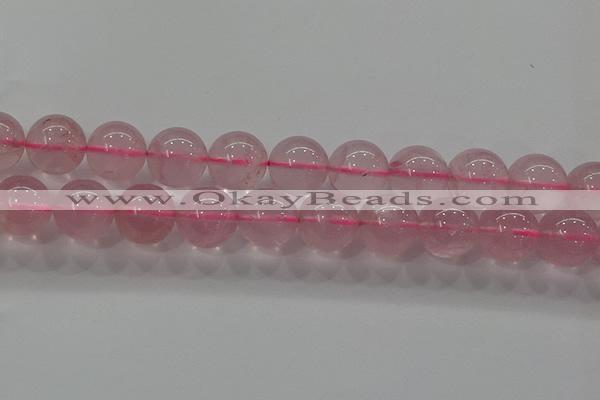 CRQ853 15.5 inches 12mm round natural rose quartz gemstone beads