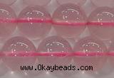 CRQ857 15.5 inches 10mm round natural rose quartz gemstone beads