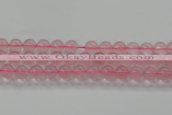 CRQ857 15.5 inches 10mm round natural rose quartz gemstone beads