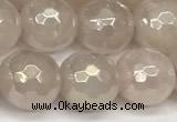 CRQ867 15 inches 10mm faceted round AB-color rose quartz beads