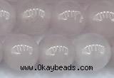 CRQ887 15 inches 8mm round rose quartz beads, 2mm hole