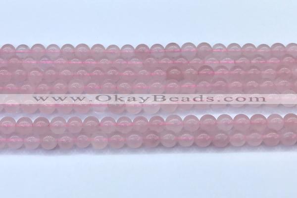 CRQ900 15 inches 6mm round rose quartz beads