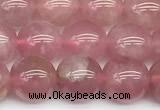 CRQ907 15 inches 10mm round Madagascar rose quartz beads