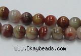 CRS03 15.5 inches 8mm round rainbow stone beads wholesale