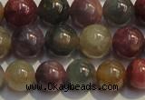 CRZ1035 15.5 inches 6mm - 6.5mm round A grade ruby sapphire beads