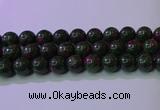 CRZ1113 15.5 inches 10mm round imitation ruby zoisite beads wholesale