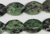 CRZ497 15.5 inches 15*20mm octagonal ruby zoisite gemstone beads