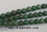 CRZ601 15.5 inches 6mm round New ruby zoisite gemstone beads