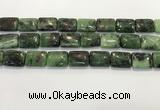 CRZ794 15.5 inches 15*20mm rectangle ruby zoisite gemstone beads