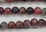 CRZ801 15.5 inches 6mm round natural ruby sapphire beads