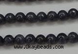 CRZ821 15.5 inches 4mm round natural sapphire gemstone beads